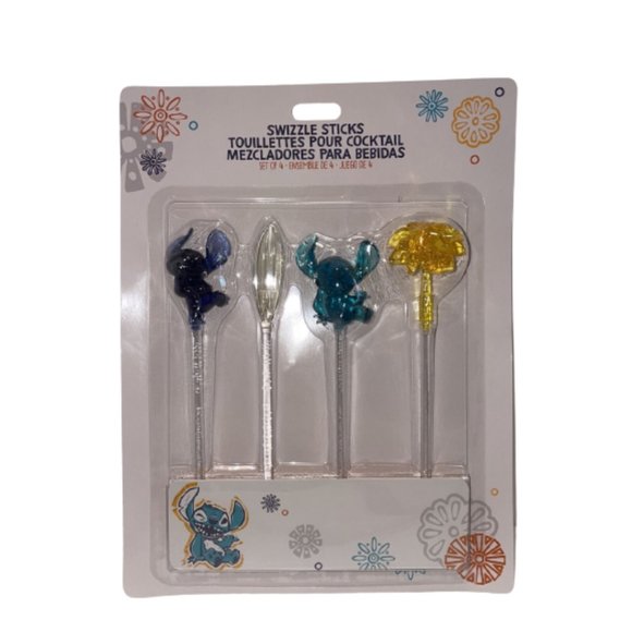 Disney Dining Disney Store Stitch Swizzle Sticks Poshmark